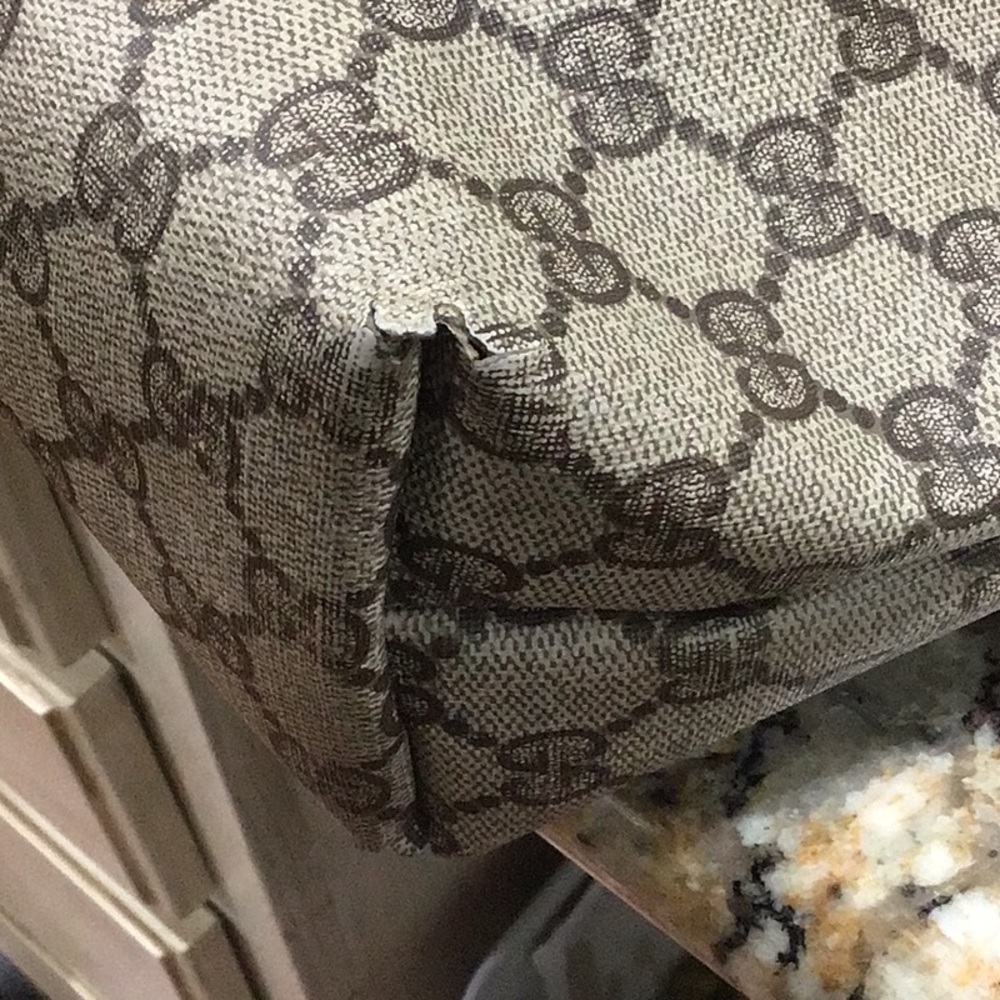 Gucci Ophidia Coated Canvas and Leather Tote Bag Rehab - Picture 14 of 16
